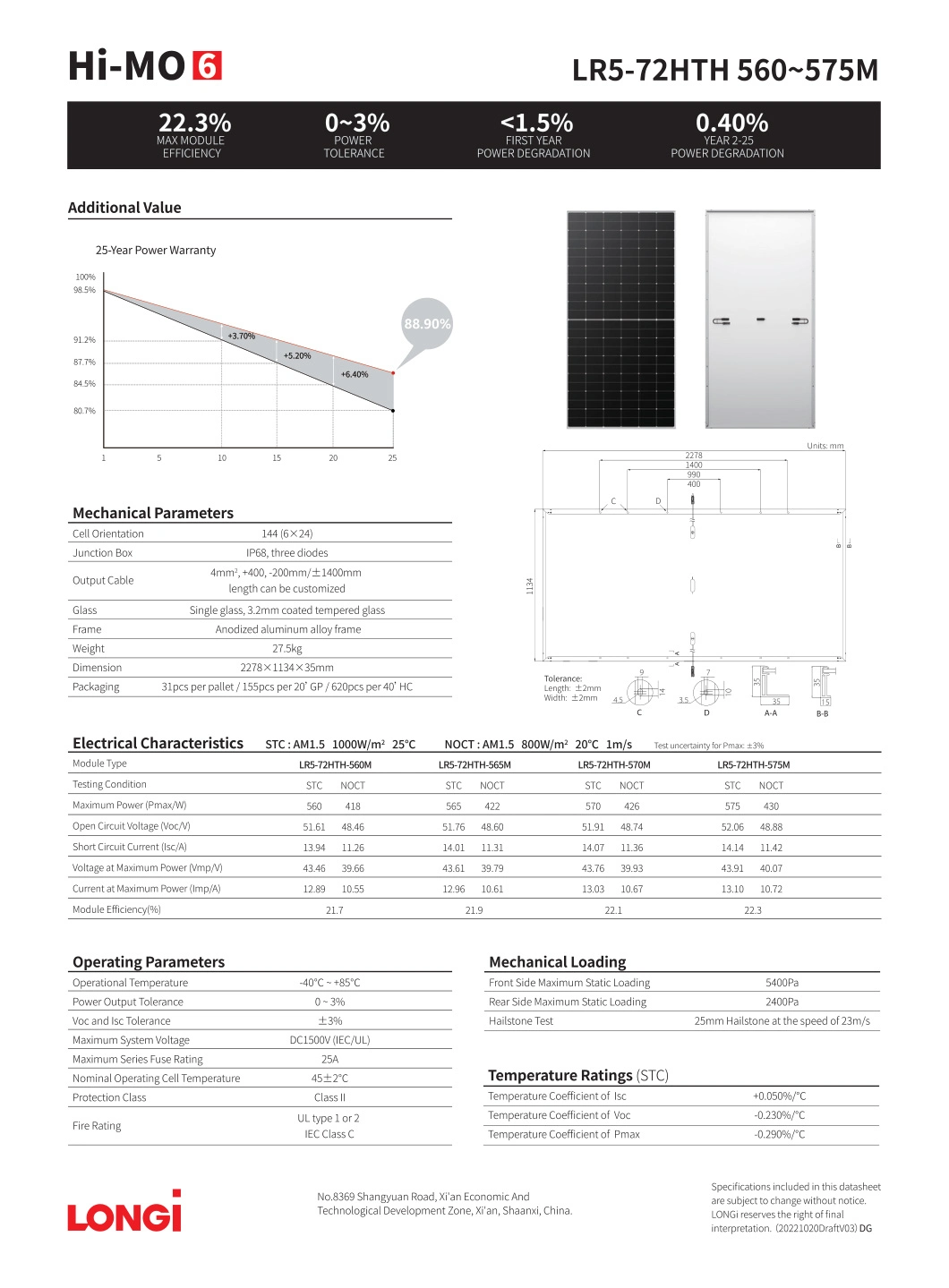 Longi Trina Risen Prosky Ja Solar Panel 435W 440W 445W 450W Solar Panels Solar Energy Product