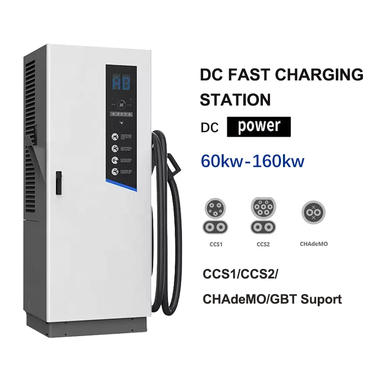 60kw 120kw 160kw 180kw DC EV Charger Electric Vehicle Fast Charging Pile CCS Commercial EV Charging Stations for Sale
