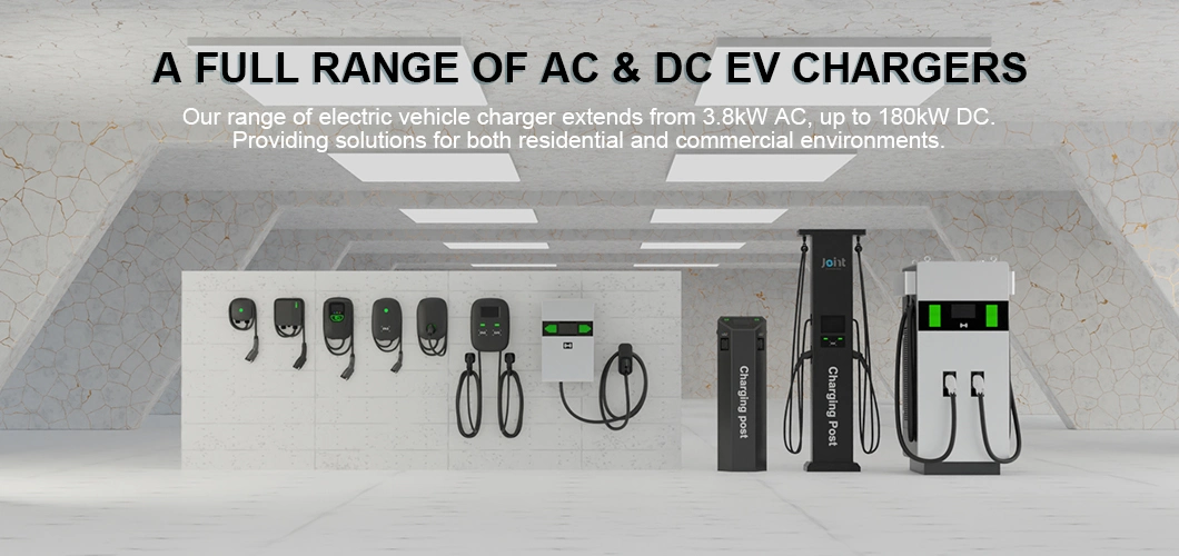 DC Electric Car Fast Dual Plug CCS Type 2 EV Charging Station