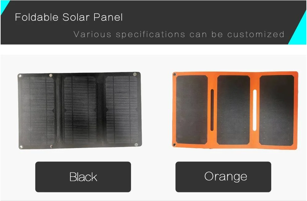 120W Solar Modules 18V Manocrystalline Solar Power Panels Foldable Photovoltaic Amorphous Solar Power System Solar Energy Products