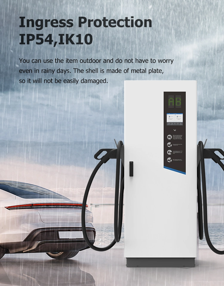 60kw 120kw 160kw 180kw DC EV Charger Electric Vehicle Fast Charging Pile CCS Commercial EV Charging Stations for Sale