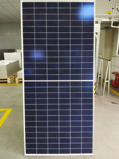 新技術ソーラーパネル 430 ワット両面ハーフカット高品質エネルギーソーラーシステム電気地面ソーラーパネル製品